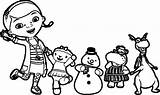 Doc Hallie Coloring Chilly Stuffy Lambie Wecoloringpage sketch template