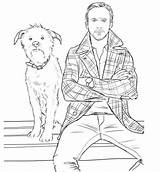 Gosling Hey sketch template