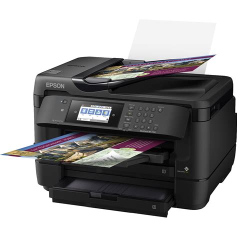 epson workforce wf  wide format    printer calgary tech rent