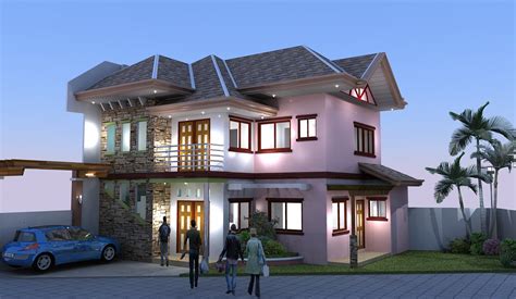 adc draftingdesignrender  storey residential building
