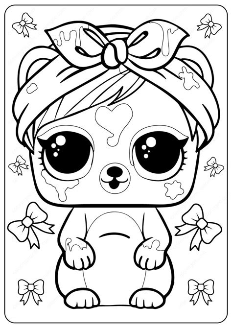 printable lol surprise coloring pages fairy coloring pages cute