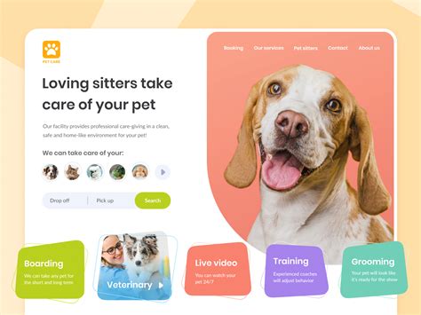 website design pets artofit