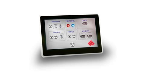 poe  wall capacitive touch screen client hrs control