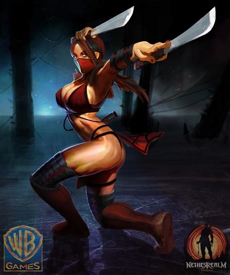 Skarlet From Mk Infos And Art About The Wild Female Ninja Game Art Hq