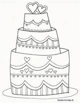 Hochzeitstorte Alley Weddings Kolorowanka Tort Ausmalbilder Nuziale Dzieci Getdrawings Adults Marry Urodzinowy Kolorowankę Wydrukuj sketch template