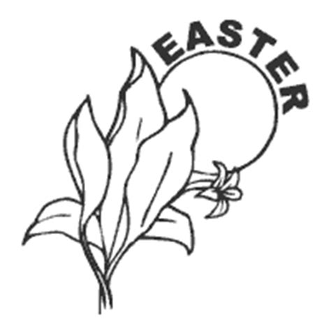 easter lily coloring pages surfnetkids