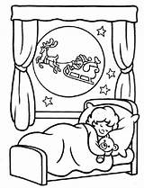 Colorat Craciun Noite Copii Durmiendo Dormindo Planse Trineo Colorir P16 Desene Natale Imprimir Sinos Bonecos Velas Primiiani Cu Alte Margherita sketch template