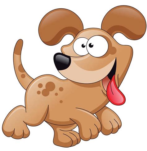 puppy dog vector characters