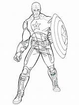 Superhero sketch template