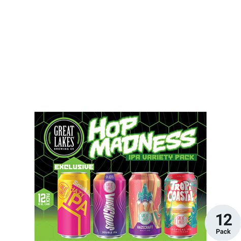 great lakes hop madness ipa variety pack total wine and more