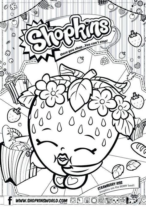 pin   shopkins coloring pages