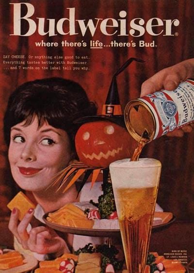 say cheese or anything else good to eat vintage beer ads for women popsugar love and sex