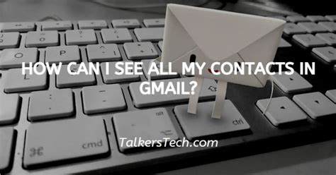 contacts  gmail
