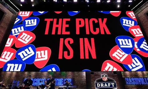 2023 nfl draft giants currently slated to select 23rd overall
