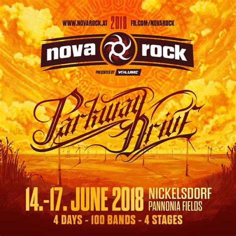 Bandsintown Parkway Drive Tickets Nova Rock {eventstarttime}
