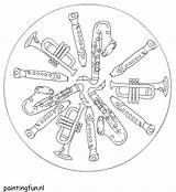 Mandalas Muziek Blaasinstrumenten Kleurplaten Musik Musicales Instrumenten Ausmalbilder Instrumenty Malvorlagen Kolorowanki Mandela Instruments Mewarnai Coloriages Ausmalbild Dzieci Muzyczne Animasi Animierte sketch template