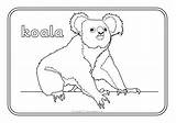 Australian Animals Colouring Pages Coloring Sheets Preview sketch template
