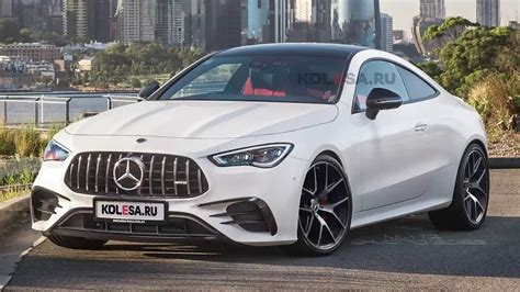 mercedes amg cle  unofficial renderings preview sleek  coupe