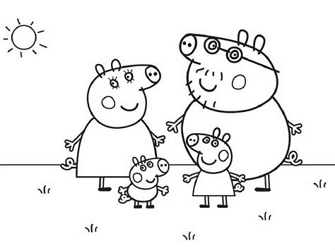 printable pepa pig coloring pages insane alice