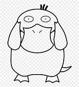 Psyduck Vhv Kindpng sketch template