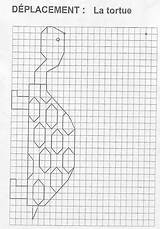 Cuadricula Tortue Escritura Tortuga Matemáticas sketch template