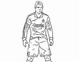 Ronaldo Cristiano Madrid Real Coloring Para Colorear Pages Dibujo Imagen Resultado Coloringcrew Imprimer Futbol sketch template