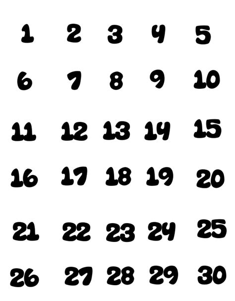 15 best images of kindergarten worksheets numbers 1 30 number 1