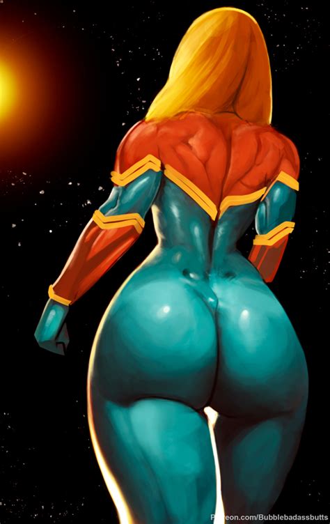 Captain Marvel By Bbadassbutts Hentai Foundry
