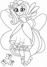 Equestria Pony Coloring Girls Little Pages Fluttershy Girl Rainbow Printable Rocks Coloring4free Dash Drawing Print Colouring Twilight Mlp Sparkle Sheets sketch template