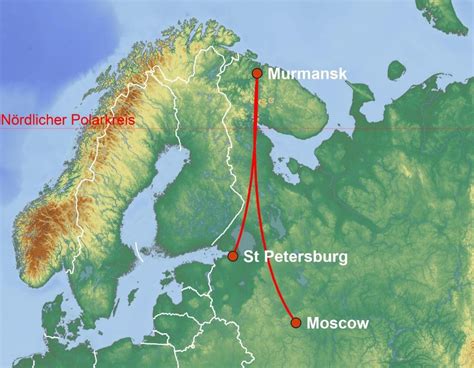 daags programma  luxetrein van moskou naar sint petersburg  moermansk asteria expeditions