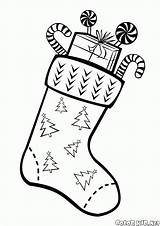 Calze Calza Meia Meias Strumpf Calcetines Stocking Weihnachtssocken Presentes Colorkid sketch template