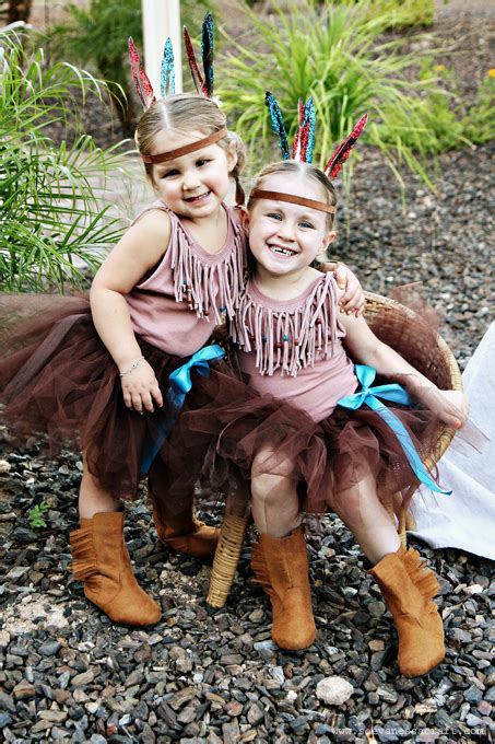20 crafty days of halloween no sew indian costumes see