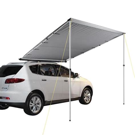 retractable vehicle awning tent