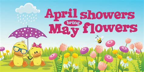april showers daycare banner compel graphics printing
