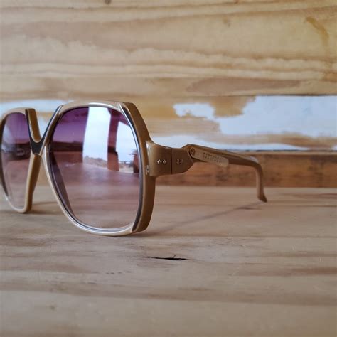 oversized square 70s sunglasses vintage granny sunglasses etsy
