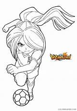 Coloring Pages Coloring4free Inazuma Printable Related Posts sketch template