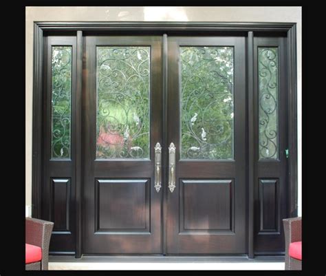 exterior doors double entry doors amberwood doors