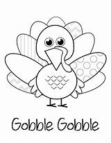 Thanksgiving Coloring Pages Cute Color Getcolorings Printable sketch template