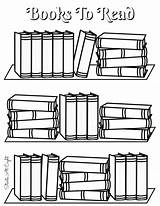 Logs Read Printables Adjustable Shelf Bookshelf Tracker Stack Journaling Muggle Shelfie Pile sketch template
