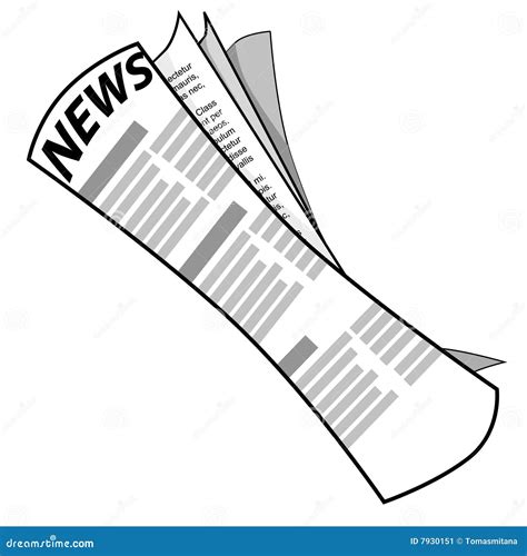 vector newspaper stock image image