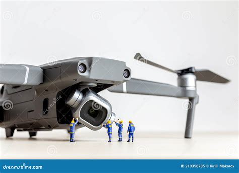 drone inspection  maintenance team stock image image  aircraft team