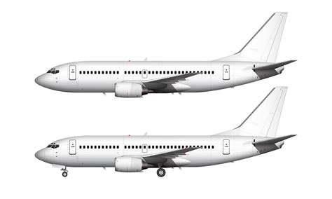 boeing   blank illustration templates norebbo