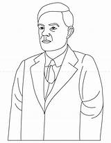 Turing Alan Coloring Pages Kids sketch template