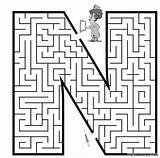 Coloring4free Mazes sketch template