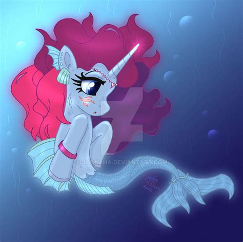 mlp fim mermaid pony  joakaha  deviantart