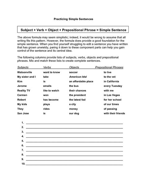 images  printable preposition worksheets  grade