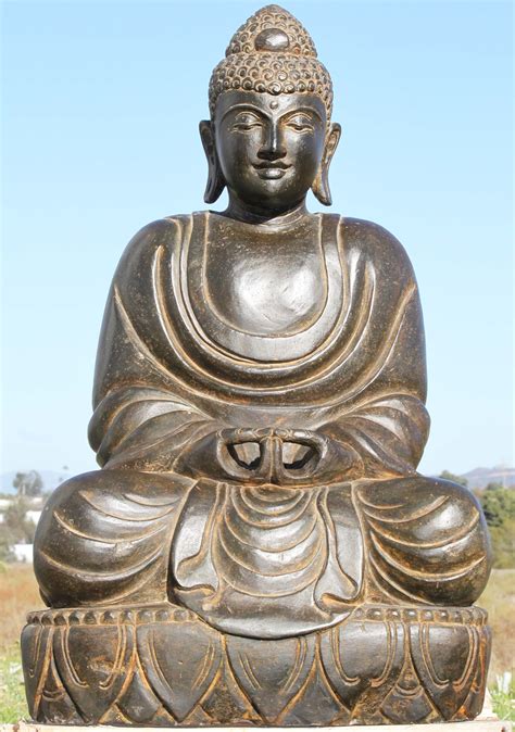 sold stone garden buddha japanese statue  ls hindu gods