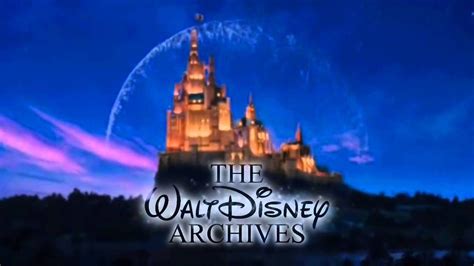 walt disney archives logo youtube