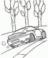 Porsche Coloring Pages 911 Printable Turbo Sketch Drawing Clipart Getcolorings Popular Car Getdrawings Line Color Library Cliparts sketch template