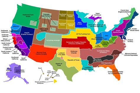 realistic american balkanization scenario mapporncirclejerk